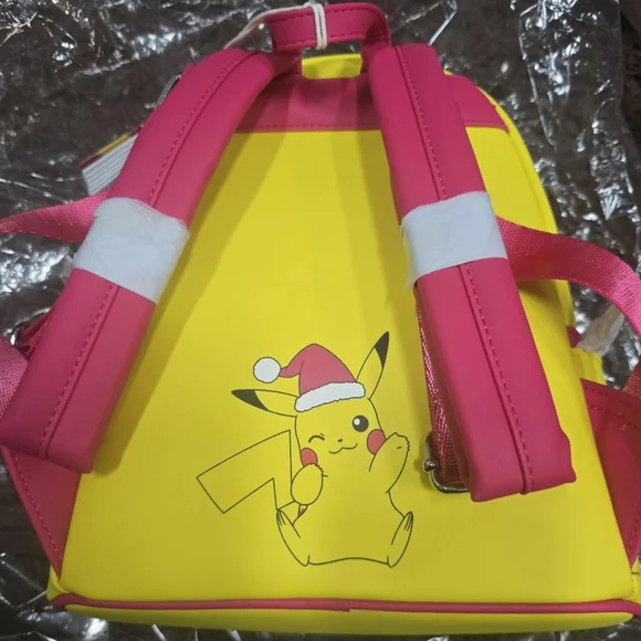 Loungefly Pokémon Santa Pikachu Christmas Lights Light Up  display picture 1